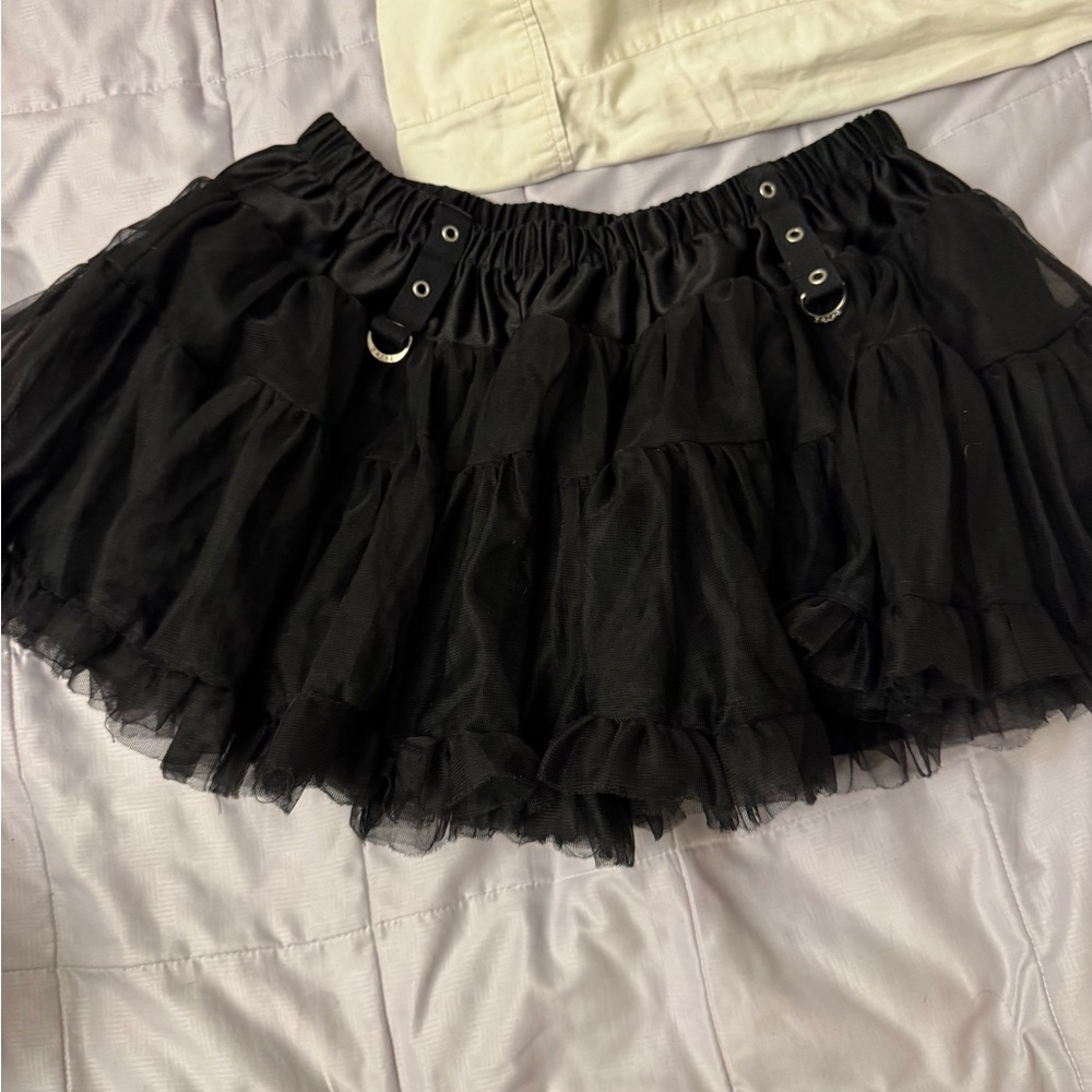 Large Tripp NYC Petticoat Skirt Black